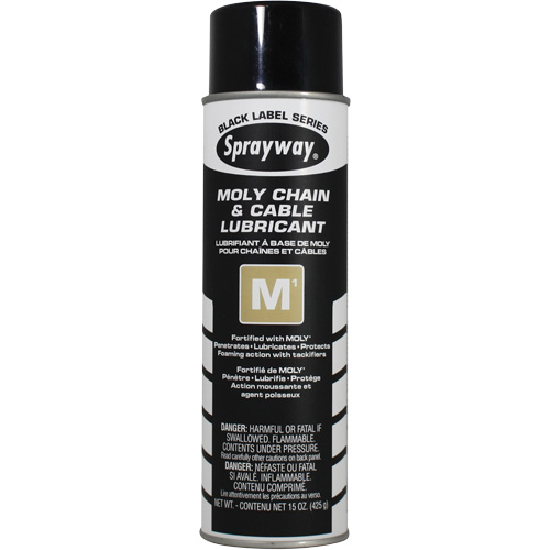 M1 Moly Chain & Cable Lubricant, Aerosol Can TGS INDUSTRIEL