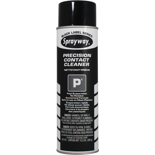 Nettoyant de pr&eacute;cision pour contacts P1, Canette a&eacute;rosol TGS INDUSTRIEL