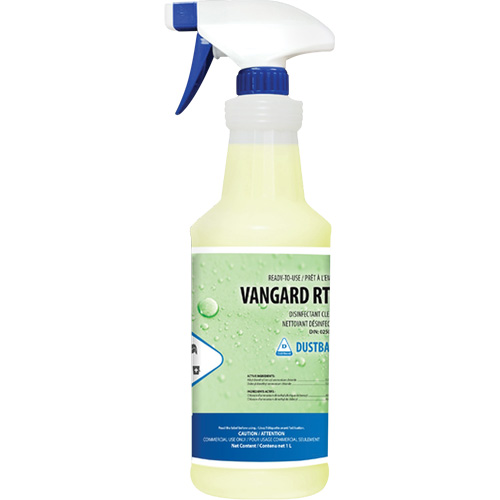 D&eacute;sinfectant pr&ecirc;t &agrave; l'emploi Vanguard, 1 L, Bouteille &agrave; g&acirc;chette TGS INDUSTRIEL
