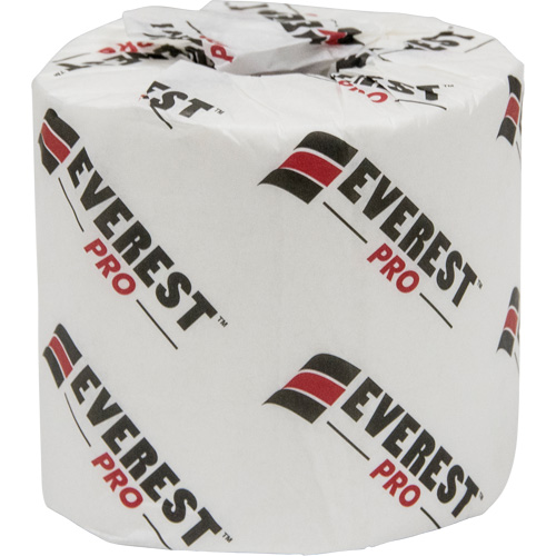 Papier hygi&eacute;nique Everest Pro, 2 Pli, 500 Feuilles/Rouleu, Longueur 125', Blanc TGS INDUSTRIEL