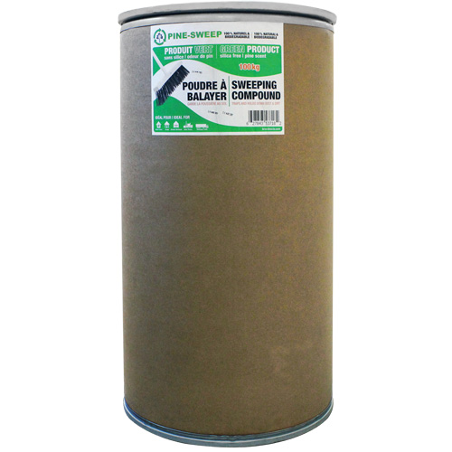 Pine Sweep Dust Buster Sweeping Compound, Drum, 220.46 lbs. (100 kg) TGS INDUSTRIEL
