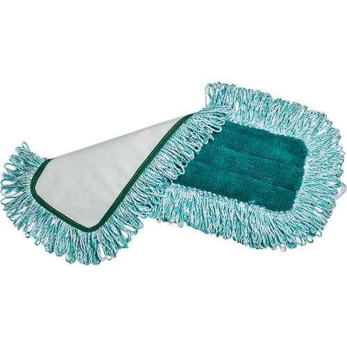 Tampon sec &agrave; frange, Style Boucles et crochets, Microfibre/Polyester, 36" lo x 5-3/4" la TGS INDUSTRIEL