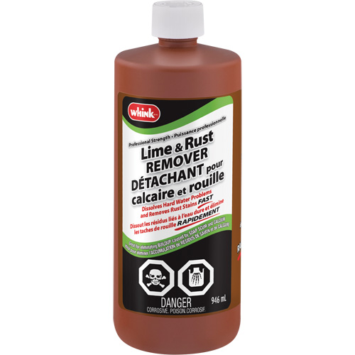 D&eacute;tachant pour calcaire et rouille Whink, 946 ml, Bouteille TGS INDUSTRIEL