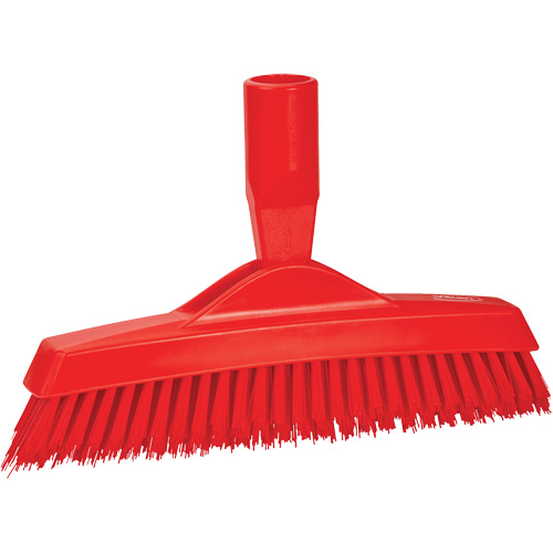 Grout Brush, Stiff Bristles, 9-1/4" Long, Red TGS INDUSTRIEL