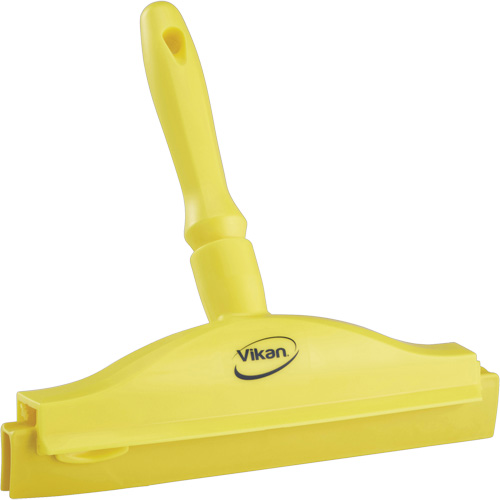 Double Blade Ultra Hygiene Squeegee, 10", Yellow TGS INDUSTRIEL