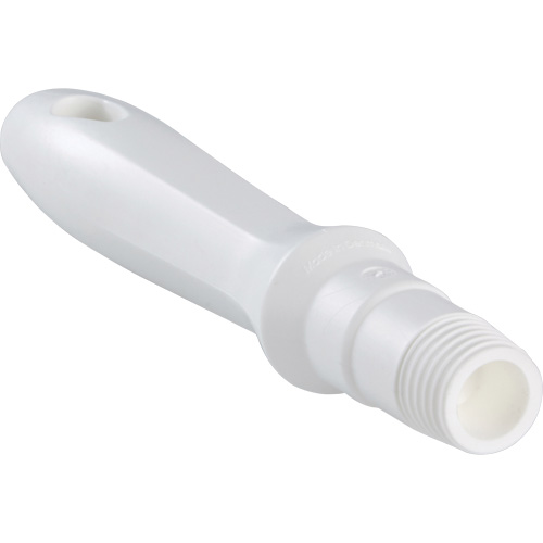 Mini manche, Brosse/Support &agrave; tampon/Grattoir/Raclette, Blanc, Standard, 6-1/4" lo TGS INDUSTRIEL