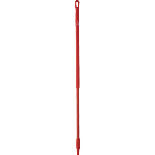 Handle, Broom/Brush/Pad Holder/Scraper/Squeegee, Red, Standard, 51-1/2" L TGS INDUSTRIEL
