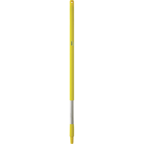 Manche, Balai/Brosse/Support &agrave; tampon/Grattoir/Raclette, Jaune, Standard, 40" lo TGS INDUSTRIEL