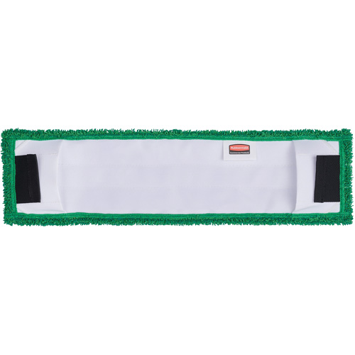 Adaptable Flat Mop Pad, Finishing, Microfibre, 5-1/2" x 19-1/2" TGS INDUSTRIEL