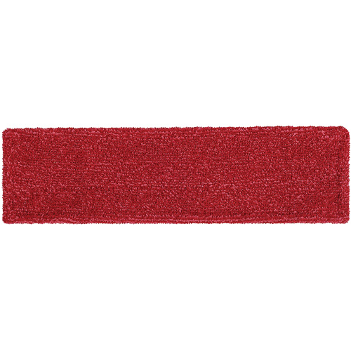 Tampon de vadrouille &agrave; t&ecirc;te plate adaptable, Finition, Microfibre, 5-1/2" x 19-1/2" TGS INDUSTRIEL