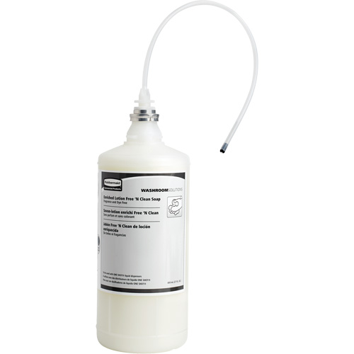 OneShot&reg; Dye & Fragrance Free Lotion Hand Soap Refill, Cream, 800 ml, Unscented TGS INDUSTRIEL