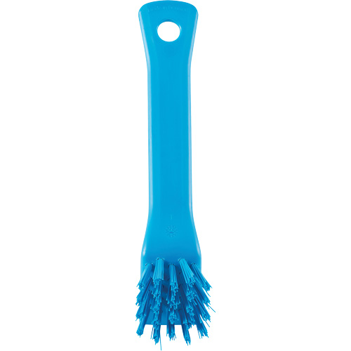 Brush with Scraping Edge, Stiff Bristles, 6" Long, Blue TGS INDUSTRIEL