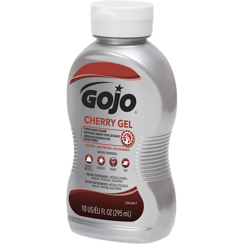 Hand Cleaner, Gel/Pumice, 295.74 ml, Bottle, Cherry TGS INDUSTRIEL