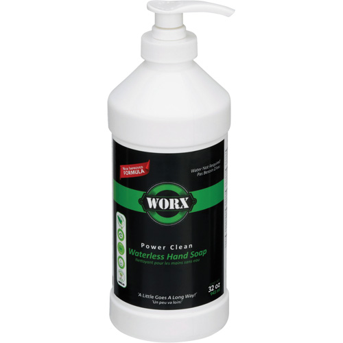 Power Clean Waterless Hand Soap, Liquid, 945 ml, Unscented TGS INDUSTRIEL