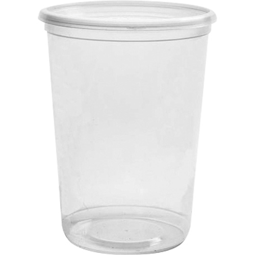 Contenant &agrave; charcuterie transparent sans couvercle Magik 32 oz, Plastique, Ronde TGS INDUSTRIEL