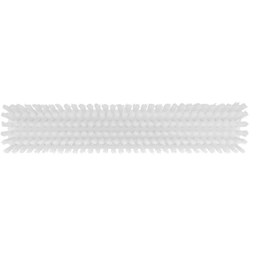 Push Broom Head, Fine/Stiff Bristles, 16-1/2", Polyester/Polypropylene, White TGS INDUSTRIEL