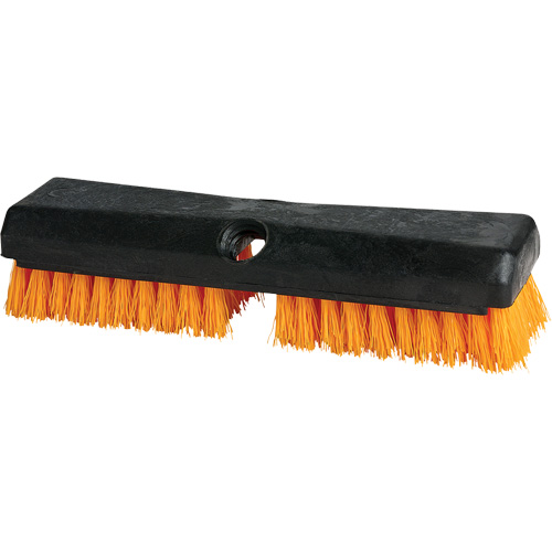 Cleaning Brush, 10" L, Polypropylene Bristles, Black/Red TGS INDUSTRIEL