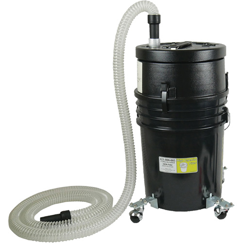 Aspirateur de suppression HEPA &agrave; grande capacit&eacute;, Sec, 5 gal. US (18,92 Litres) TGS INDUSTRIEL