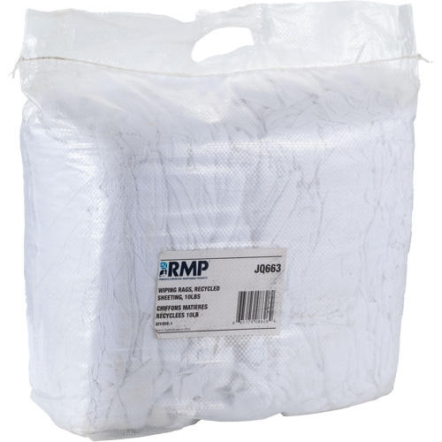 Chiffons, Blanc, 10 lb TGS INDUSTRIEL