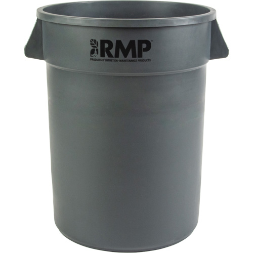 Garbage Bin, Polyethylene, 32 US gal. TGS INDUSTRIEL
