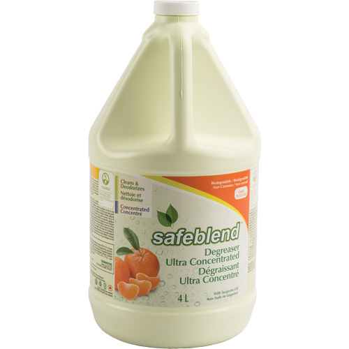 Nettoyant & d&eacute;graissant polyvalent et pr&ecirc;t &agrave; utiliser avec huile de tangerine, 4 L, Cruche TGS INDUSTRIEL