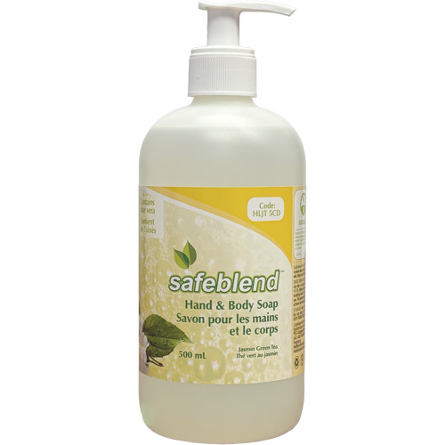 Jasmine Green Tea Hand & Body Soap, Liquid, 500 ml, Scented TGS INDUSTRIEL