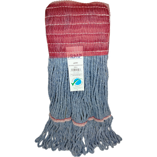 Wide-Band Mop Head, Antimicrobial/Floor Finishing/Specialty, Cotton/Rayon/Synthetic, Loop Style TGS INDUSTRIEL