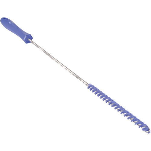 Tube Brush, Stiff Bristles, 19-7/10" Long, Purple TGS INDUSTRIEL