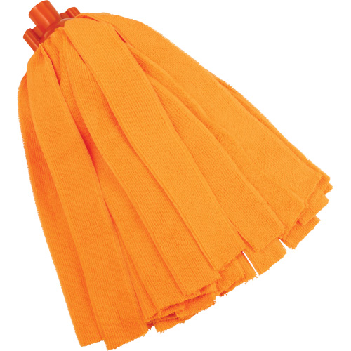 Vadrouille &agrave; fente, orange, Microfibre, Style Coup&eacute; TGS INDUSTRIEL
