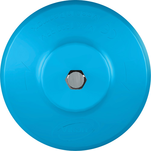 Brosse ronde HyDrive pour perceuse, Soies Tr&egrave;s ferme, Longueur de 3-1/10", Bleu TGS INDUSTRIEL