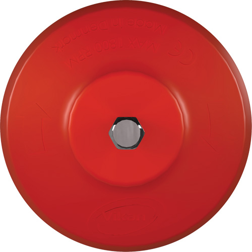 HyDrive Round Drill Brush, Extra Stiff Bristles, 3-1/10" Long, Red TGS INDUSTRIEL