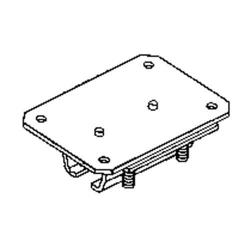 Ceiling Mount Curtain Partition Track Splicer TGS INDUSTRIEL