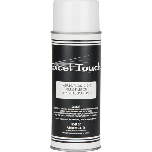 Peinture de retouche, Canette a&eacute;rosol, Bleu Kleton TGS INDUSTRIEL