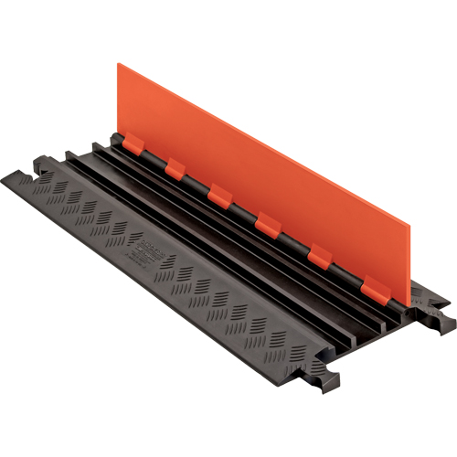 Protecteur de c&acirc;ble &agrave; profil bas Guard Dog, 3 canaux, 36" lo x 13,8" la x 1,25" h TGS INDUSTRIEL