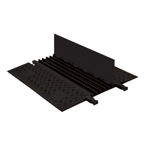 Guard Dog&reg; Cable Protector, 5 Channels, 36" L x 33.3" W x 1.25" H TGS INDUSTRIEL
