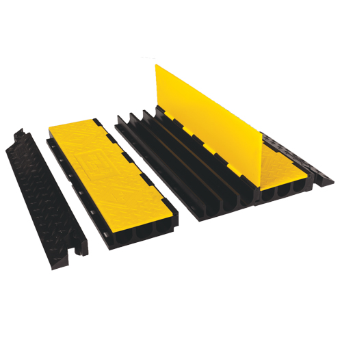 Ensemble de protection de c&acirc;bles Yellow Jacket, 3 canaux, 36" lo x 18,5" la x 3" h TGS INDUSTRIEL