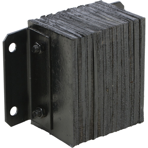 Butoir de quai lamell&eacute;, Horizontal, Caoutchouc, 12" la x 6" p x 10" h TGS INDUSTRIEL