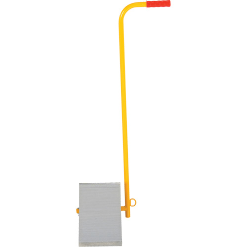 Cale de roues en aluminium avec poign&eacute;e, 7" la x 11-7/8" p x 7-11/16" h TGS INDUSTRIEL