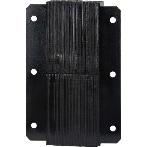 Laminated Dock Bumpers, Vertical, Rubber, 11" W x 6" D x 20" H TGS INDUSTRIEL