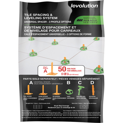 Miracle Sealants&reg; Levolution Universal Spacer TGS INDUSTRIEL