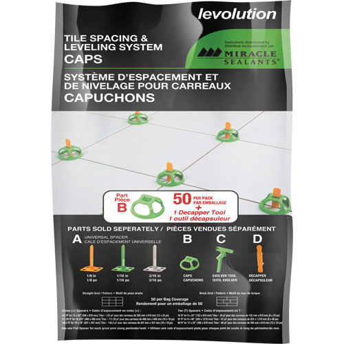 Capuchons universels Miracle Sealants Levolution TGS INDUSTRIEL
