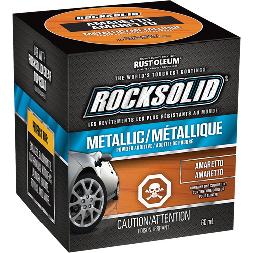 Additifs de poudre m&eacute;tallique RockSolid, 60 ml, Bouteille, Amaretto TGS INDUSTRIEL