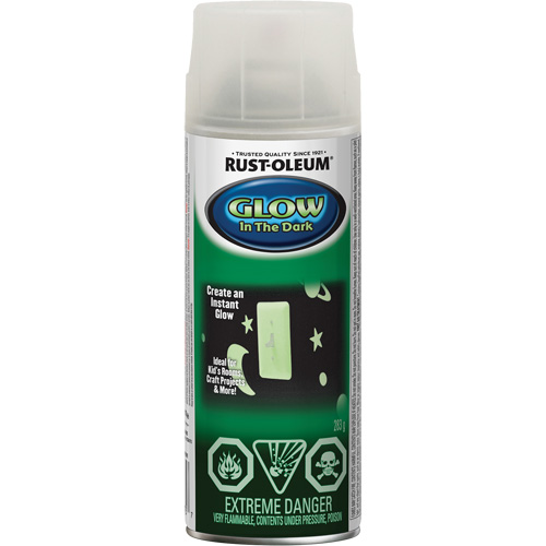 Specialty Glow-in-the-Dark Paint, Aerosol Can, Clear TGS INDUSTRIEL