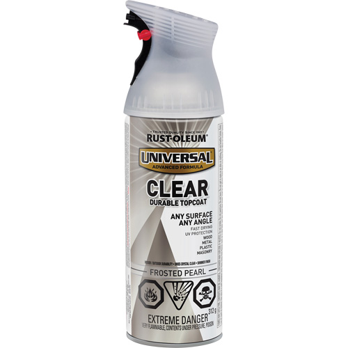 Universal Durable Top Coat, 312 g, Aerosol Can, Frosted Pearl TGS INDUSTRIEL