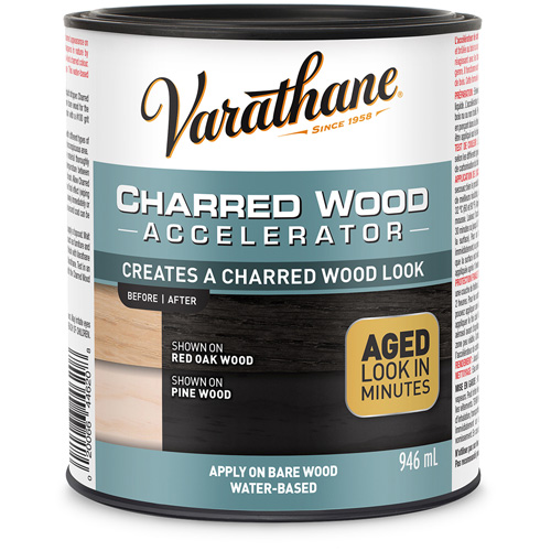 Acc&eacute;l&eacute;rateur de vieillissement du bois Varathane, 946 ml, Canette, Noir TGS INDUSTRIEL