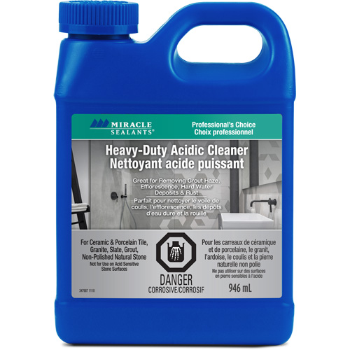 Nettoyant acide puissant Miracle Sealants, Cruche TGS INDUSTRIEL