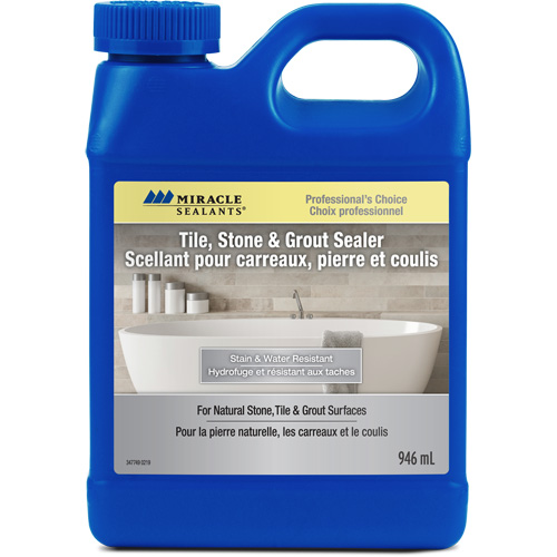Miracle Sealants&reg; Tile, Stone & Grout Sealer, Jug TGS INDUSTRIEL