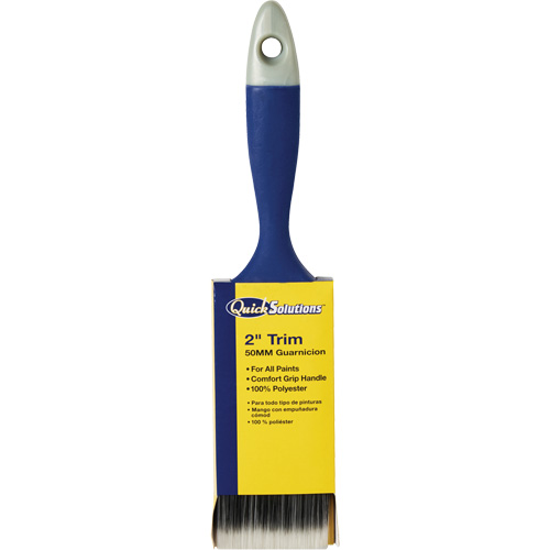 Pinceau &agrave; garniture Quick Solutions, Polyester, Manche Plastique, Largeur de 2" TGS INDUSTRIEL