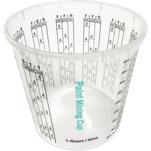 Plastic Paint Mixing Cup, 1.25 Litres TGS INDUSTRIEL