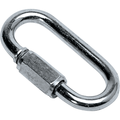 Zinc-Plated Quick Link, 880 lbs. (0.44 tons), 1/4" TGS INDUSTRIEL